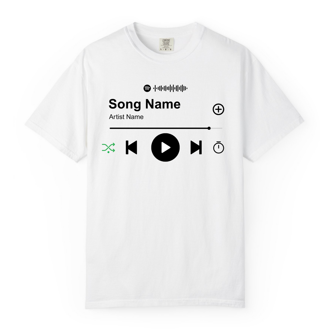 Personalized Music Tee