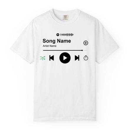 Personalized Music Tee